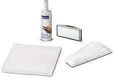 MAUL Whiteboard Reinigerset I Reinigungspumpspray 250ml I Magnetischer Tafelwischer I 10x Tafelwischer-Vlies I 10x Boardwischtücher