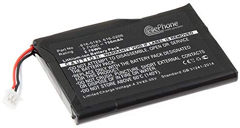 cellePhone Batteria Li-Ion Compatibile con Apple iPod 4 (4. Generation) (sostituita 616-0183)
