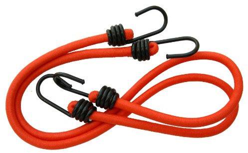 XL PERFORM TOOLS 553601 2 Sandows / Tendeurs diamètre 10mm longueur 80cm, Orange
