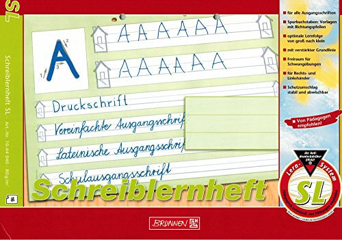 Lernheft/SchreibheftBrunnen SL / A4 quer