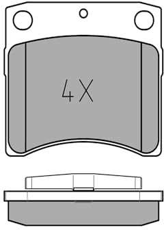 Meyle 025 231 7618/W Brake Pad Set, disc brake