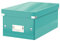 Leitz DVD Storage Box, Ice Blue, Click and Store Range, 60420051