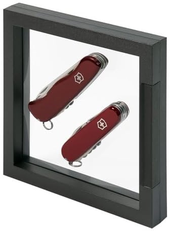 LINDNER Das Original Objektrahmen Nimbus ECO 150, Rahmeninnenmaße 150 x 150 mm, schwarz