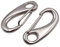 5 Stück 50mm Schnapphaken Edelstahl V4A Inox rostfrei 3 Größen Karabiner Schnapper Öse Auge