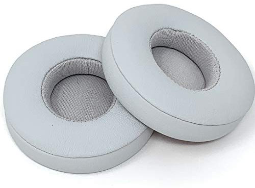 Replacement Earpads Cushion Cover for Beats Solo 2 / Solo 3 Wireless Headphones Solo3 (Silver)