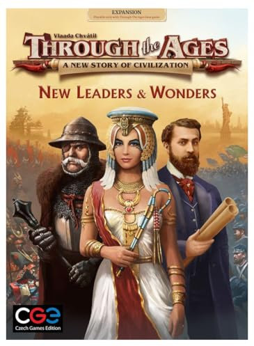 Through The Ages: New Leaders and Wonders | CGE | English | 14+ Age | 2-4 Player