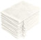 NatureMark 10x Waschhandschuhe aus Frottee 100% Baumwolle – Weich und Robust, Ideal für die tägliche Pflege und Gäste – Natur/Creme, 15x21 cm