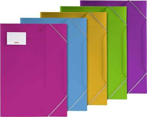 10X BRUNNEN Sammelmappe A3 FACT! 5 Farben sorti