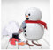 Blue Sky Wunderschmelzender Schneemann in Form eines Schneemanns