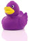 Schnabels Badeente Wings - Geschenk für Geburt Geburtstag Namenstag Kinder Baby Freund-in Mädchen Junge - lustig originell Glücksbringer - Spielzeug Quietsche-Ente Deko Badewanne (Lila)