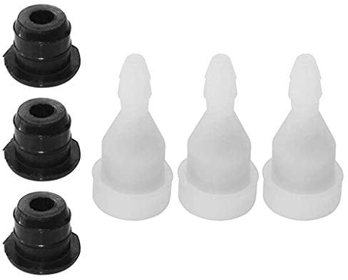 LEXIANG 3SETS Fuel Tank Breather Vent Air Check Valv-e Fits Most Chinese Chainsaw 4500 5200 5800 45cc 58cc 52cc