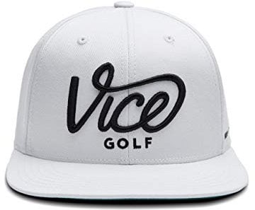 Vice Golf Unisex Crew Cap Hut, Weiss/opulenter Garten, M
