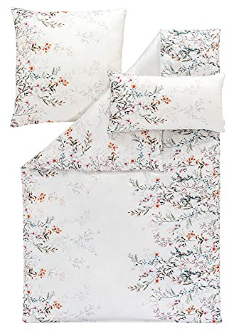 ESTELLA Bettwäsche Gabrielle | Multicolor | 140x200 cm + 70x90 cm + 40x80 cm | besonders edler Glanz | trocknerfest | besonders hautsympathisch | 100% Baumwolle