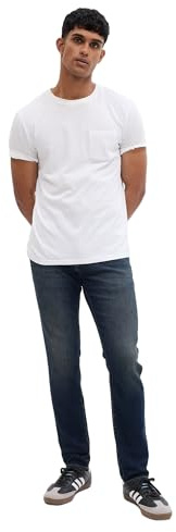 Gap Men's Slim Fit Jeans, Dark Wash, 36W x 32L