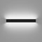 Klighten Lámparas de Pared Led Interior 83CM, 30W Aplique de Pared Arriba Abajo Moderna, Aplique para Salas, Escalera, Dormitorios, Pasillos, Blanco Frío 6000K, Negro