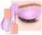 Oulac Ombretto Liquido Opaco Viola - Duo Ombretto Liquido Base & Rossetto Liquido | Trucco Occhi Liscio e Miscelabile, Resistente alle Pieghe, Vegan, Cruelty-Free-SA06.
