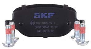 SKF Scheibenbremse Bremsbelag VKBP 90565-4er Set - Position Hinterachse Höhe 77 mm Länge 134 mm Breite 83 mm Dicke 17,3 mm - OE Qualität | Kompatibel mit: ALFA ROMEO 159, 159 Sportwagon, BRERA, SPIDER, LANCIA DELTA III, THESIS