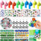 JOISHOP 112pcs Football Party Bags Fillers, Football Party Favors Set Football Key Chains, Wristbands, Whistles, Stickers, Football Toys for Kids Boys Girls Birthday Gift