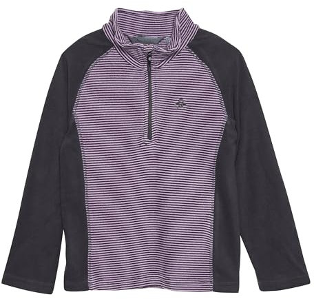Color Kids Fleece Pulli - Striped Violet Tulle - 140