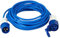 Extension Lead Cable,2M Heavy Duty 16A 240V Mains Hook Up Cable Camping Extension Lead Angle Joints Camping Cables Mains Power Cable for Campervans & Motorhomes (2M)