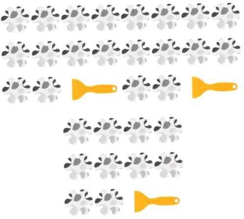 PRETYZOOM 30stücke Badezimmer Antirutschaufkleber Selbstklebende Duschaufkleber Aus Peva Mit Schaber rutschfeste Streifen Für Badewanne Pool Und Treppen Sicher