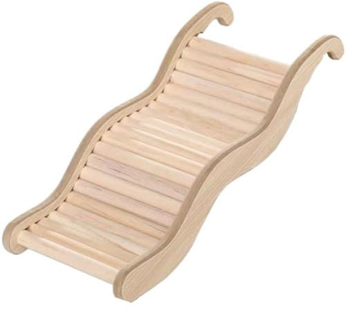 Hamster Climbing Toy Wooden Ladder Bridge for Hamsters Gerbils Mice and Small Animals