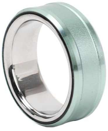 Smart Ring Gesundheits-Tracker, Cyan Fitness Schlaf-Tracker Smart Ring, Smart Oura Ring für Männer (Innendurchmesser 0,79 Zoll)