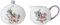 MIKASA Ensemble sucrier et crème V&A en porcelaine anglaise avec sucrier et pot à lait, Alice au pays des merveilles, passe au lave-vaisselle et coffret cadeau