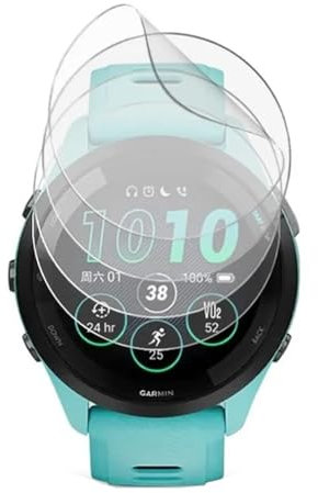 Snailcanfly Pellicola idrogel 5pcs per Garmin Forerunner 165 Smart Watch Trasparente TPU Pellicola Protettiva Schermo Touch Sensibile, HD Clear, Ultra Sottile, Auto Guarigione