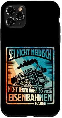 Nicht Jeder Kann So Viele Eisenbahnen Haben Modellbau Hülle für iPhone 11 Pro Max