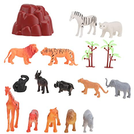 UPKOCH Spielzeug Detailgetreuen Tierfiguren Aus Hochwertigem Material Als Lernspielzeug Und Dekoration Für Sandkasten Und Heim