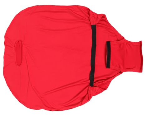 INOOMP Koffer Gepäckabdeckungsschutz Gepäck Schutzhülle Taschenhüllen Für Gepäck Reisegepäckabdeckung Gepäckverpackung Gepäckschutzhülle Gepäckzubehör Rot Elastische Milchseide