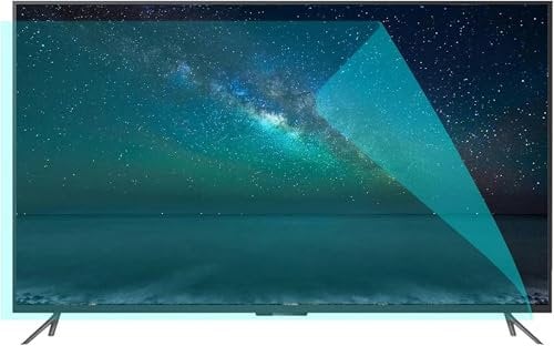Protection d'écran TV, Film dépoli antireflet/Anti-lumière Bleue pour écran LCD, LED, OLED et QLED 4K HDTV, 65 Pouces 1429 x 804 mm, 42 Pouces 917 x 516 mm,42 in 917 X 516mm