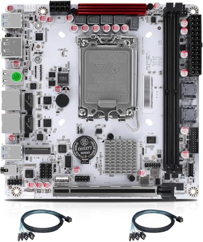 8-Bay NAS Motherboard(Q670 LGA1700, 12th-14th Gen.Desktop Processor), 2*U-DIMM DDR5, 3*M.2 NVMe, 8*SATA, i226-LM 2.5G vPro,3*USB3.2,1*Type-C 20Gbps,4K HD/DP Display, PCIE x 16 slot Mini-ITX
