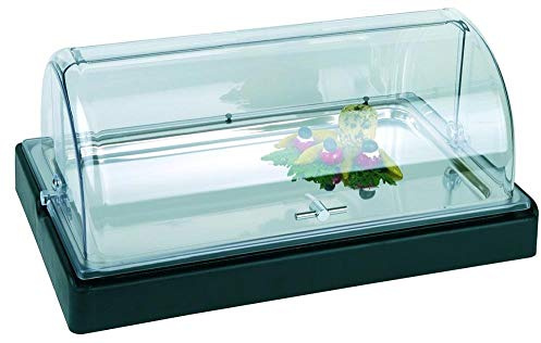 APS 11503 Top Fresh Set -New Generation- 4-tlg., 56,5 x 35cm, H 6,5cm Kühlbox aus weissem Kunststoff GN 1/1 Tablett, 2 Kühlakkus, Die Kühlakkus sorgen für eine, beständige Frische für Wurst, Käse und mehr.