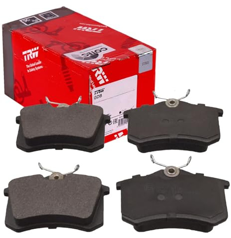TRW GDB1416 Bremsbelagsatz, Scheibenbremse | Kompatibel mit: AUDI A8 D2, TT, TT Roadster, SEAT LEON, SKODA OCTAVIA I, OCTAVIA I Combi, VW BORA I, BORA Variant, GOLF IV
