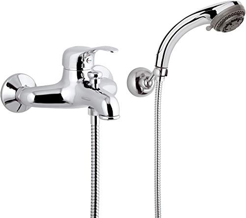 Rubinetterie REMER Miscelatore Vasca MUSA M02 con doccetta e Supporto