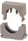 fischer Schelle SCH 3242, Elastische Federzunge, Aufnahme von unterschiedliche Kabeldurchmessern, Koppelung von bis zu drei Rohrclips, 25 Stück