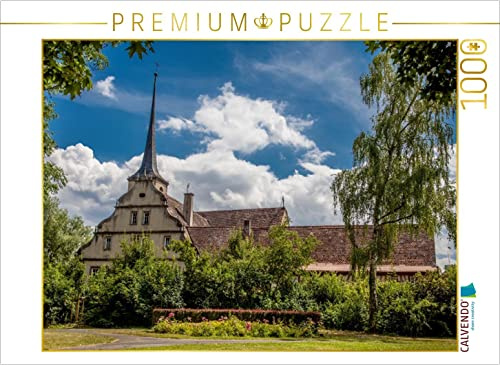 CALVENDO Puzzle Ehemaliges Spital in Ochsenfurt | 1000 Teile Lege-Größe 64 x 48 cm Foto-Puzzle für glückliche Stunden