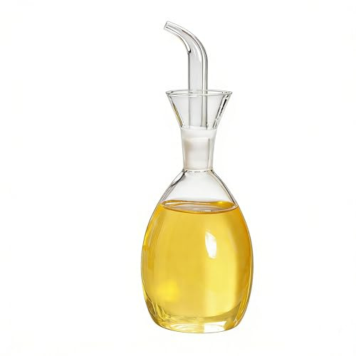 Eleton Planeten von Glas Oil Decanter und Cruet,-Flasche Öl Essig 250 ml Clear