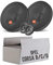Lautsprecher Einbauset passend mit JBL Stage 2 64CFS 16,5cm System Auto Einbausatz für Opel Corsa B/C/D