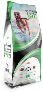 Top Beef - Gusto manzo, cibo secco adatto al mantenimento di cani adulti di taglia media/grande - 20kg