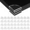 [36 Pack] Slim Clear Edge Bumpers, Tomorotec Corner Protectors Edge Guards Corner Cushion for Baby Safety for Furniture, Slim Table, Windows, Bed and etc