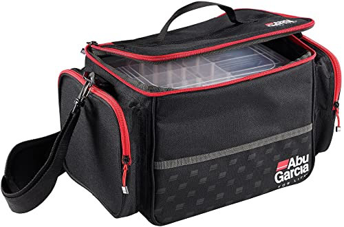 Abu Garcia Shoulder Bag taschen, Schwarz, Grau, Rot