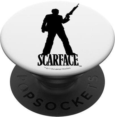 Scarface Tony Silhouette Movie Logo PopSockets Klebender PopGrip