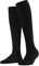 FALKE Damen Kniestrümpfe Family W Kh nachhaltige Baumwolle lang einfarbig 1 Paar, Schwarz Black 3009, 39-42