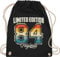 Turnbeutel Rucksack - 40. - Limited Edition 1985 Original I Vierzigster Geburtstag I 40 Geburtstag - Unisize - Schwarz - geschenkideen für frauen ab geschenkideen+für+frauen+ab+40 40er 1984 beutel