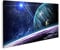 Bild auf Leinwand Universum Planeten Sternen Und Galaxien Im Weltall Wandbild Poster Kunstdruck Bilder