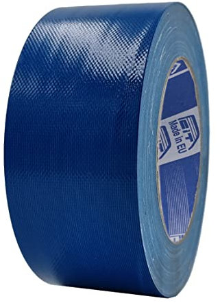 ACIT Super 50 mm x 25 M, verstärktes Gewebeband, Duct Tape, amerikanisches Gewebeband: Reparaturen, Befestigung und Verpackung mit hoher Dichtheit (Blau)
