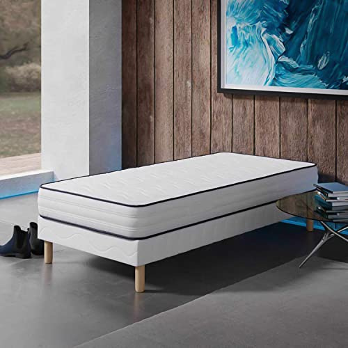 Mobilier-Deco Dodo Single H20 - Ensemble sommier+Matelas 20 cm 90x190